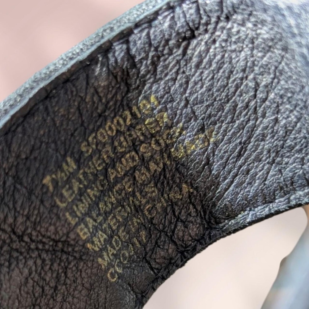Sofft open toe/heel black suede sandal/boot - Picture 8 of 8